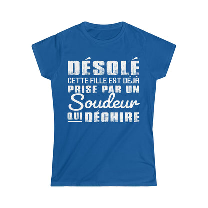 Prise par un Soudeur qui déchire