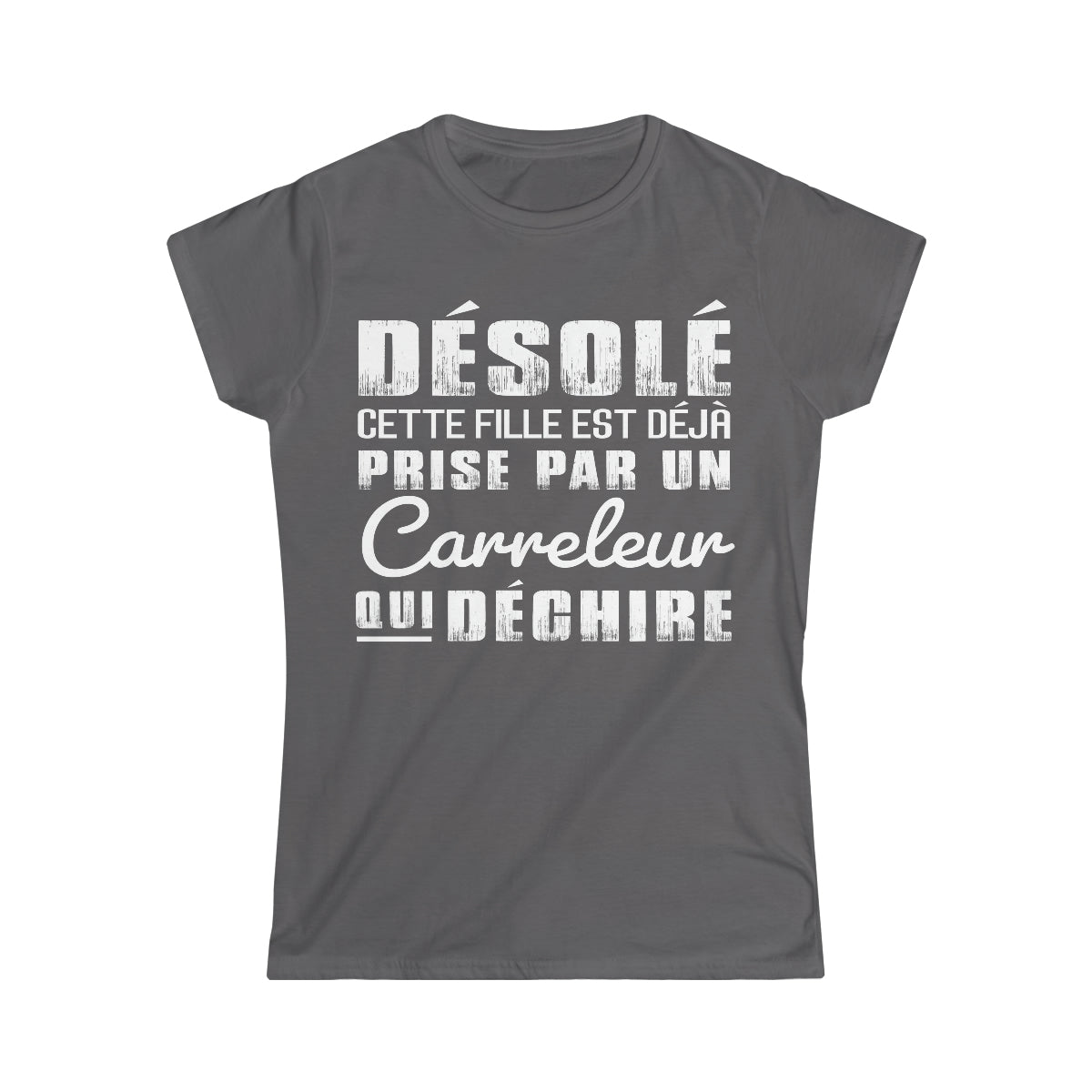 Prise par un Carreleur qui déchire