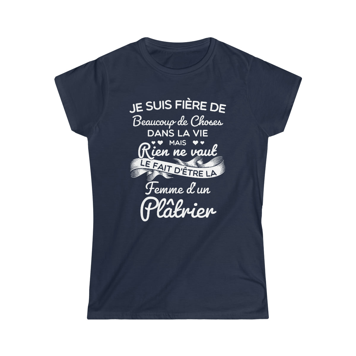 Fière femme d'un Plâtrier