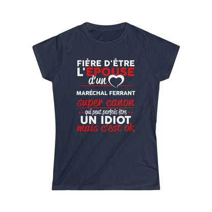 Épouse d'un Maréchal ferrant idiot