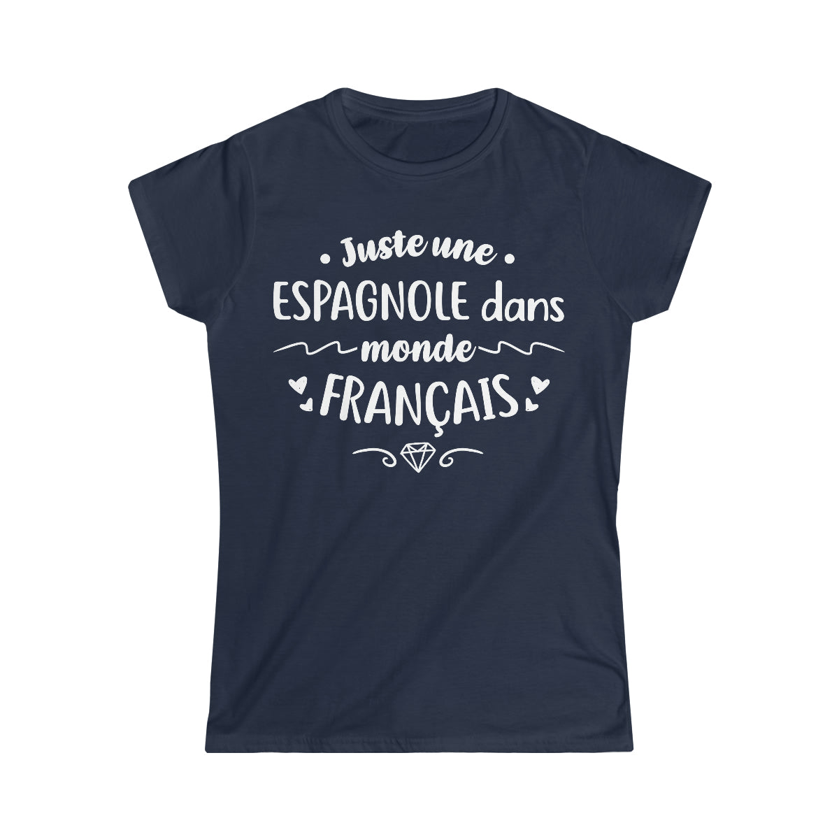 Juste une Espagnole dans monde Français