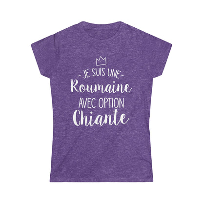 Je suis une Roumaine avec option chiante