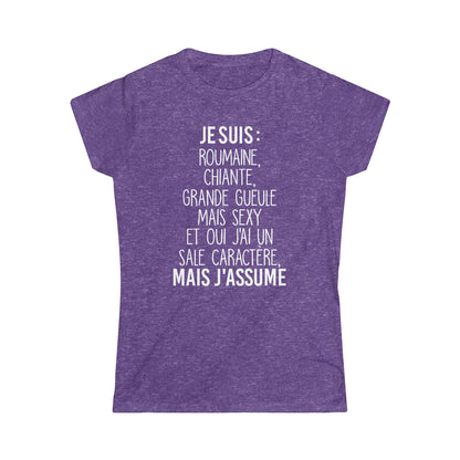 Je suis Roumaine mais j'assume