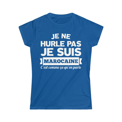 Je suis Marocaine, c'est comme ça qu'on parle