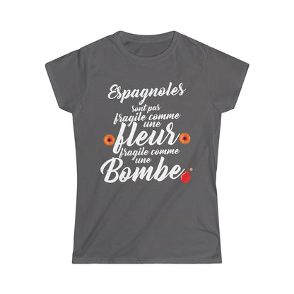 Espagnole sont pas fragile comme une fleur