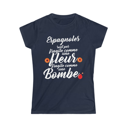 Espagnole sont pas fragile comme une fleur