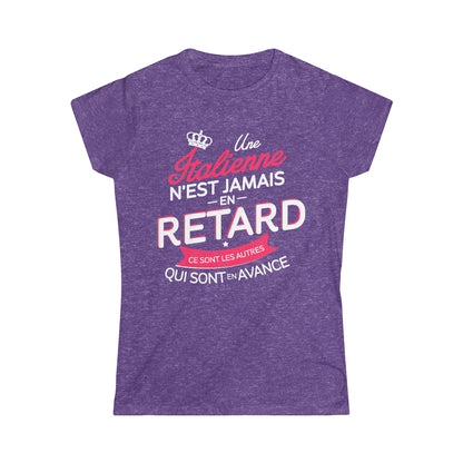 Une Italienne n'est jamais en retard