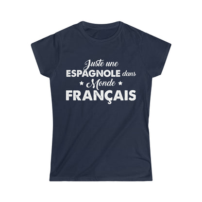 Juste une Espagnole dans monde Français