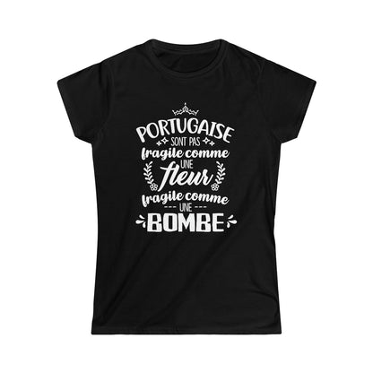 Portugaise sont pas fragile comme une fleur