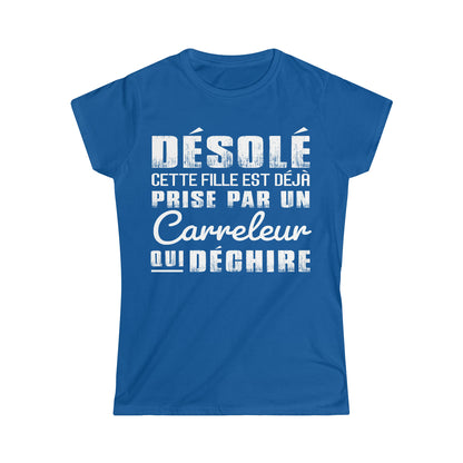 Prise par un Carreleur qui déchire