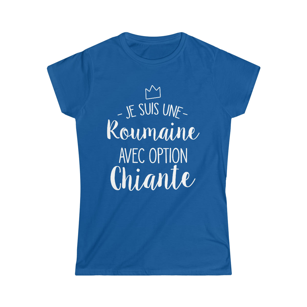 Je suis une Roumaine avec option chiante
