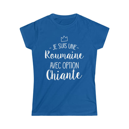 Je suis une Roumaine avec option chiante