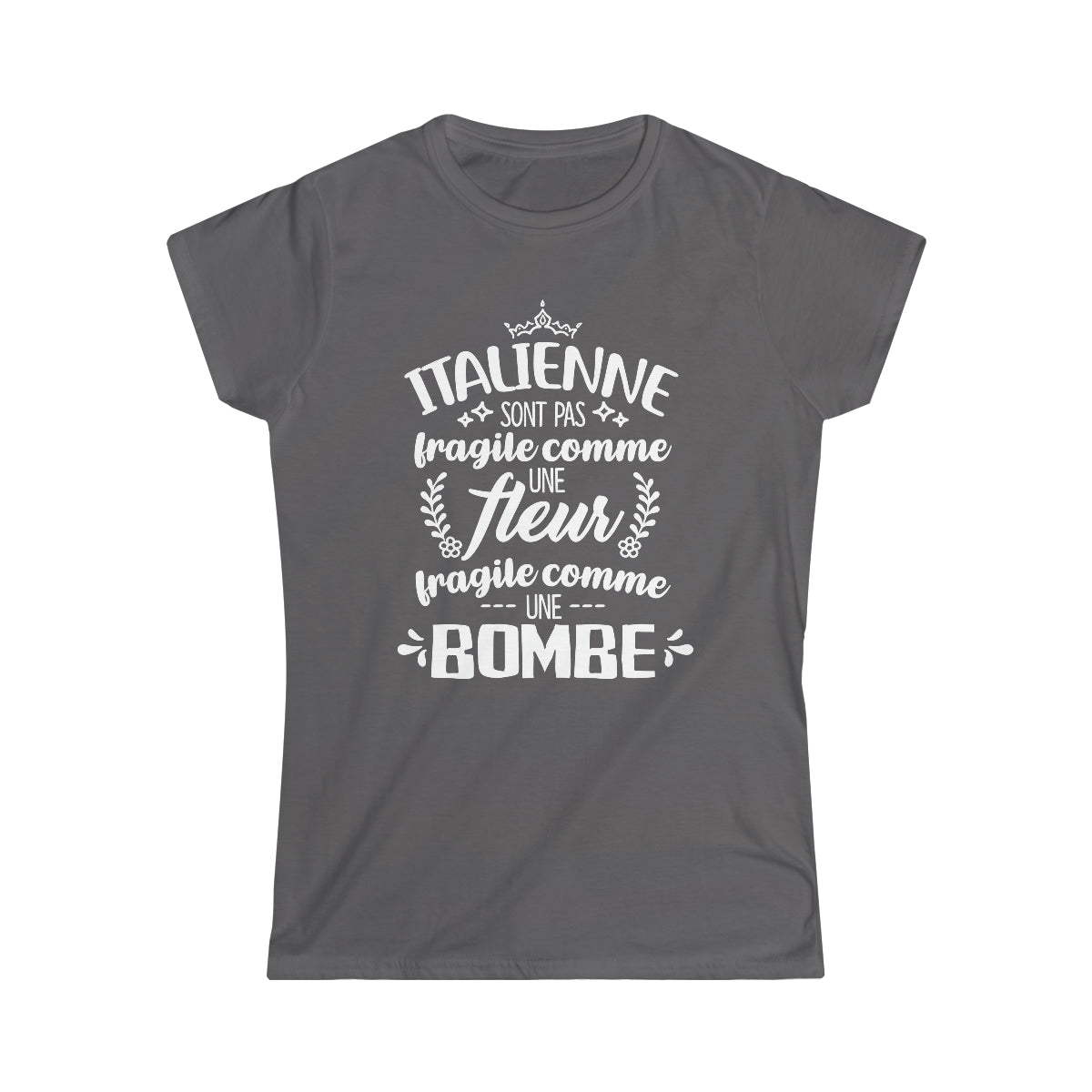 Italienne sont pas fragile comme une fleur