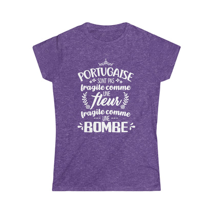 Portugaise sont pas fragile comme une fleur