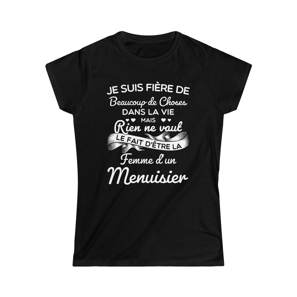 Fière femme d'un Menuisier