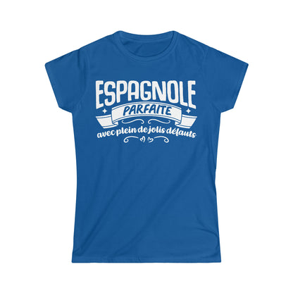 Espagnole parfaite avec plein de jolis défauts