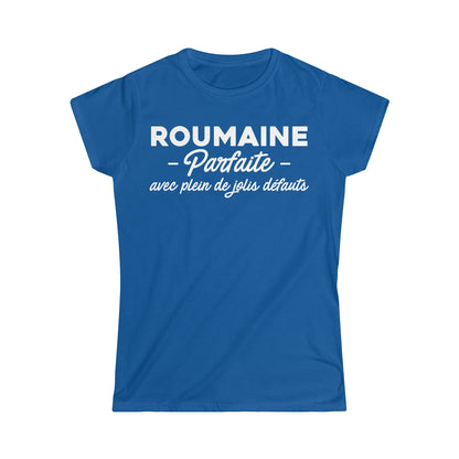 Roumaine parfaite avec plein de jolis défauts