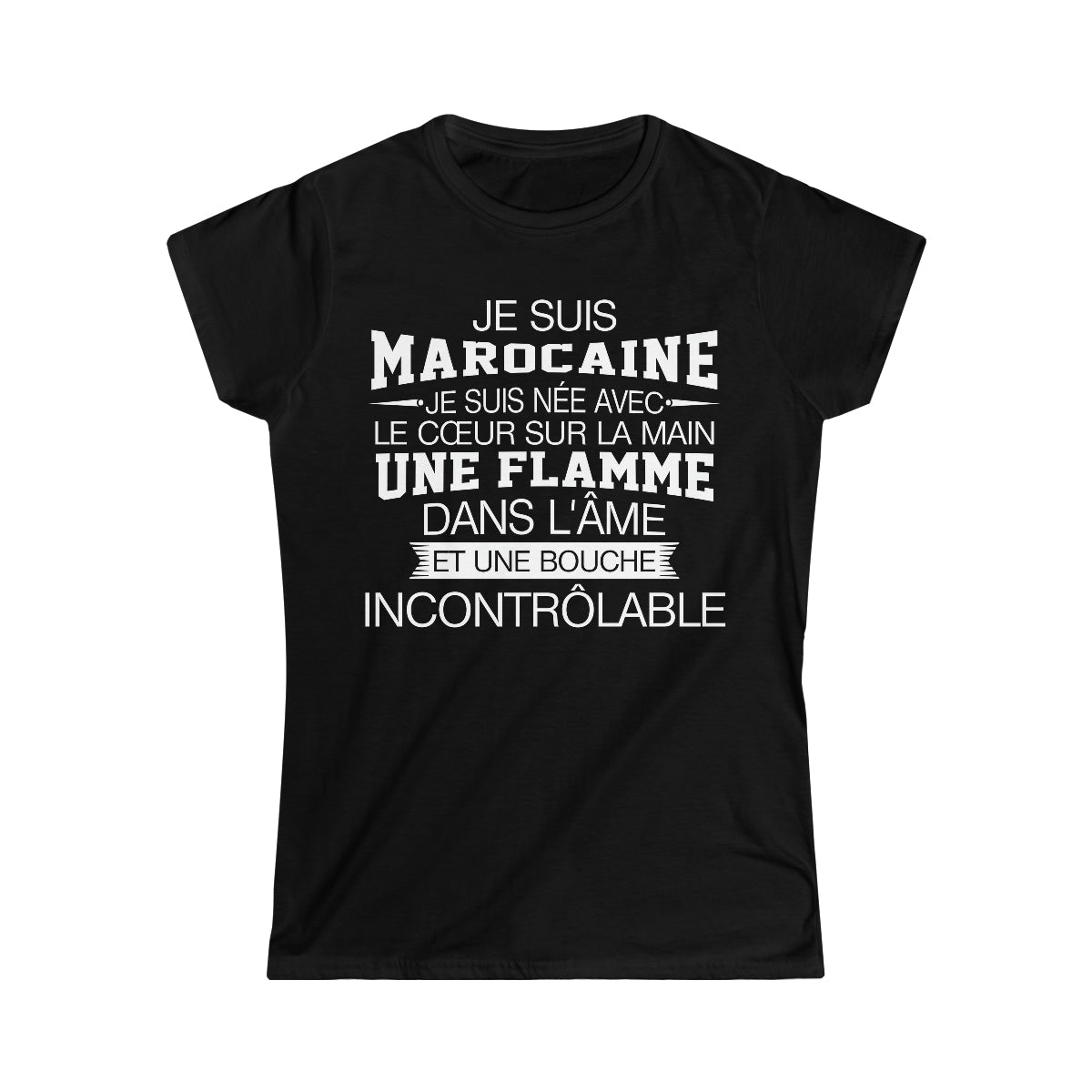 Je suis Marocaine, je suis née avec le coeur sur la mai