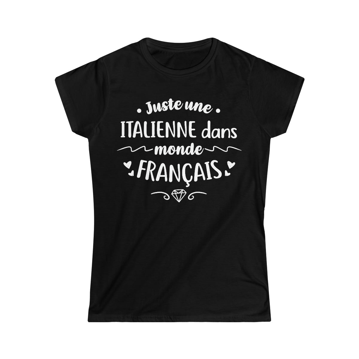 Juste une Italienne dans monde Français