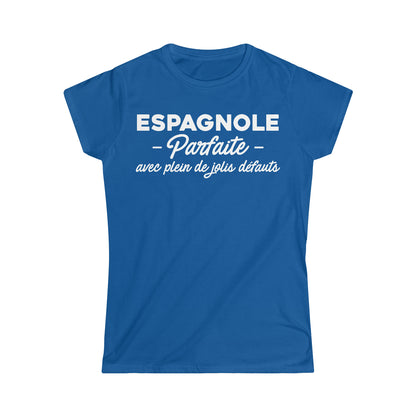 Espagnole parfaite avec plein de jolis défauts