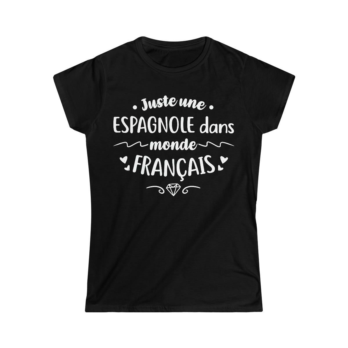 Juste une Espagnole dans monde Français
