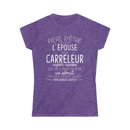 Épouse d'un Carreleur abruti