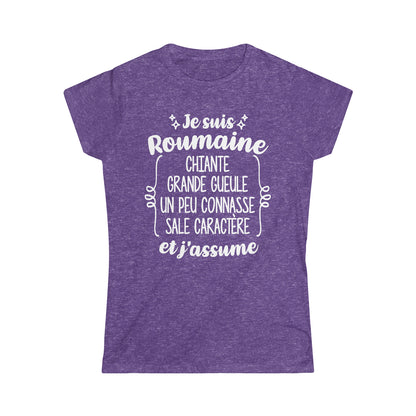 Je suis Roumaine sale caractère et j'assume