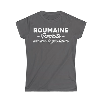 Roumaine parfaite avec plein de jolis défauts