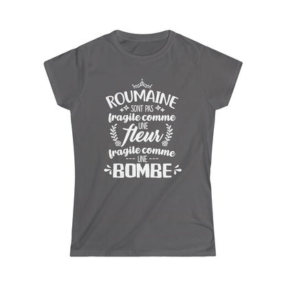 Roumaine sont pas fragile comme une fleur