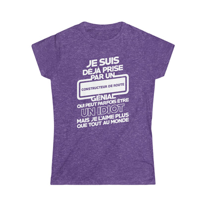 Prise par un Constructeur de route génial