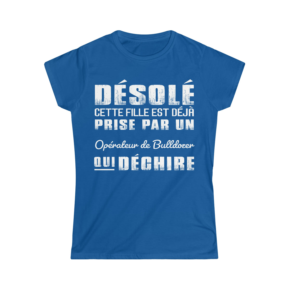 Prise par un Opérateur de Bulldozer qui déchire