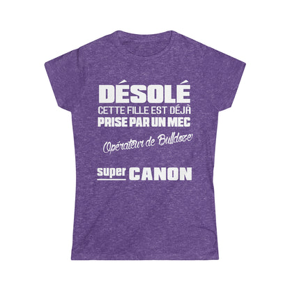 Prise par un Opérateur de Bulldozer séduisant