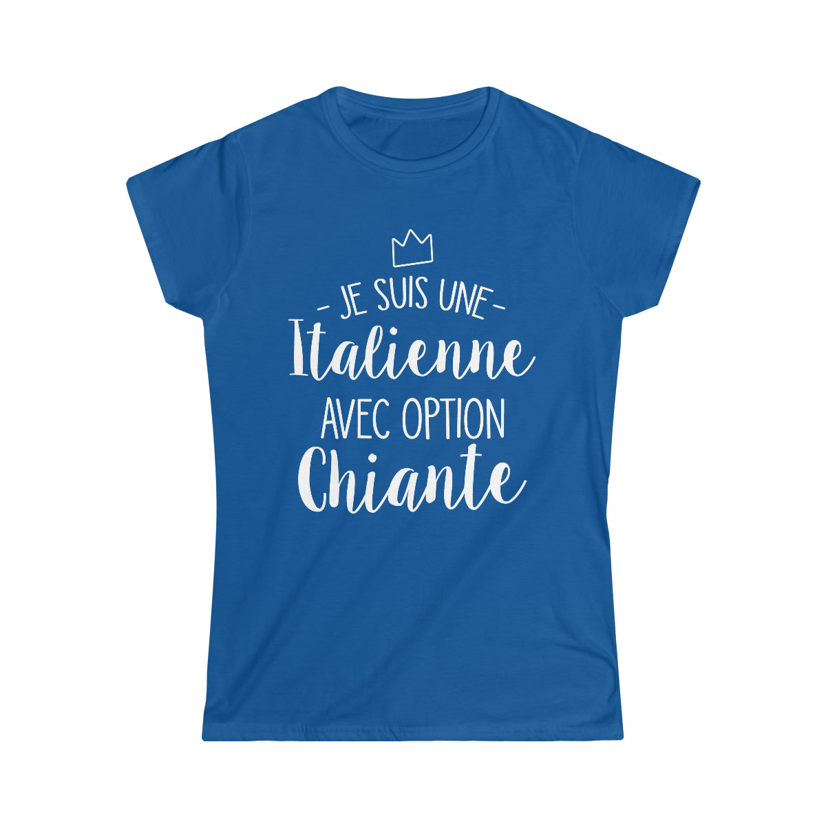 Je suis une Italienne avec option chiante