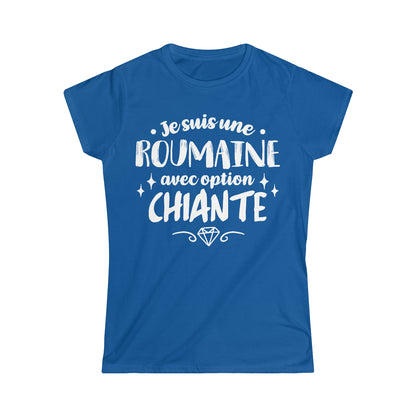 Je suis une Roumaine avec option chiante