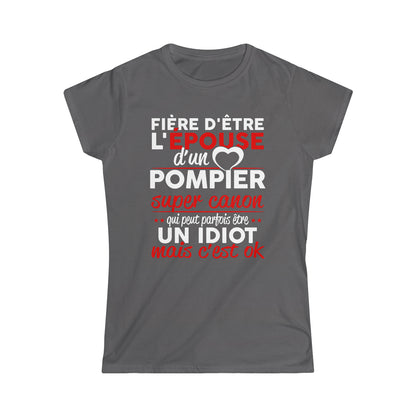 Épouse d'un Pompier idiot