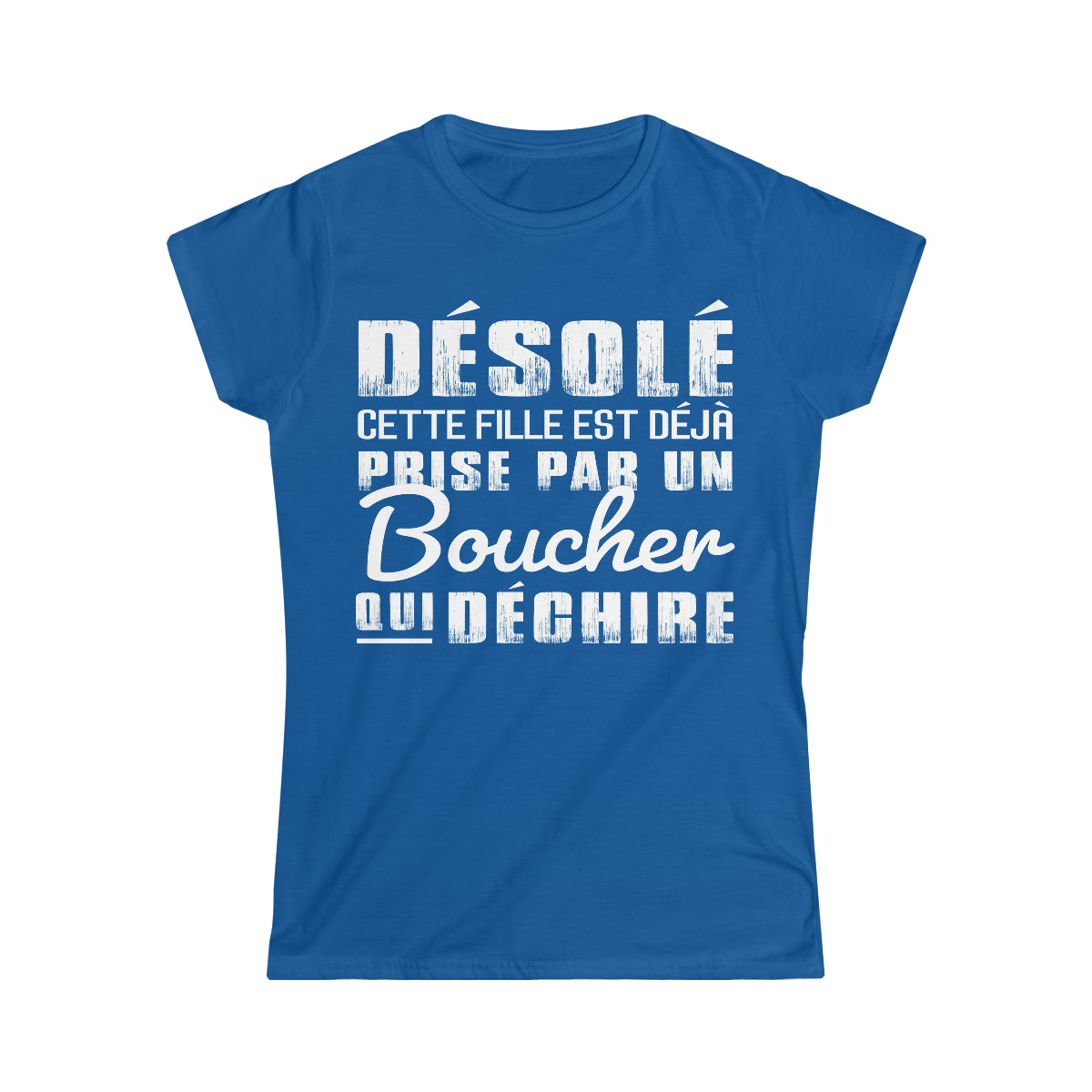 Prise par un Boucher qui déchire