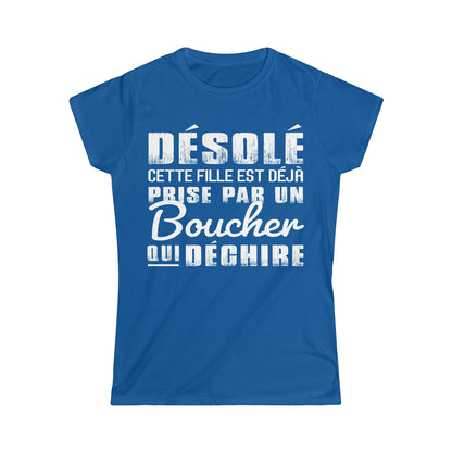 Prise par un Boucher qui déchire