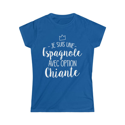 Je suis une Espagnole avec option chiante