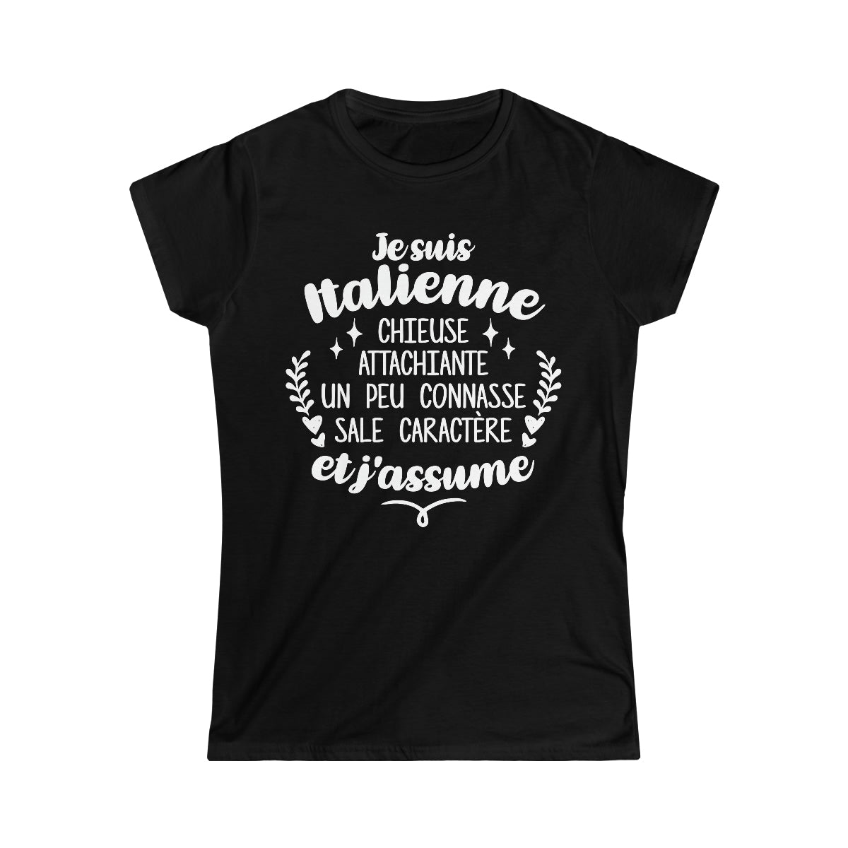 Je suis Italienne et j'assume