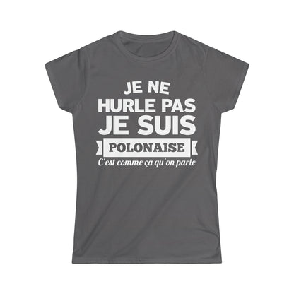 Je suis Polonaise, c'est comme ça qu'on parle