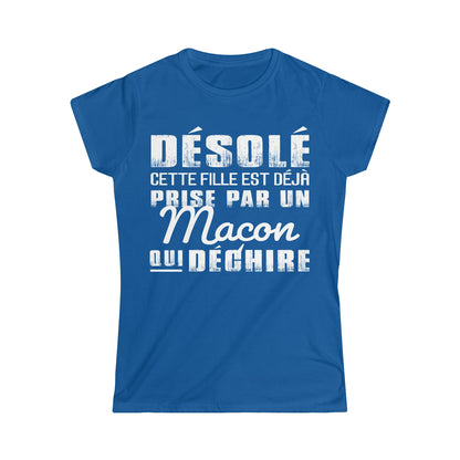 Prise par un Maçon qui déchire