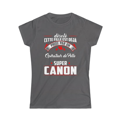 Prise par un Opérateur de Pelle super canon