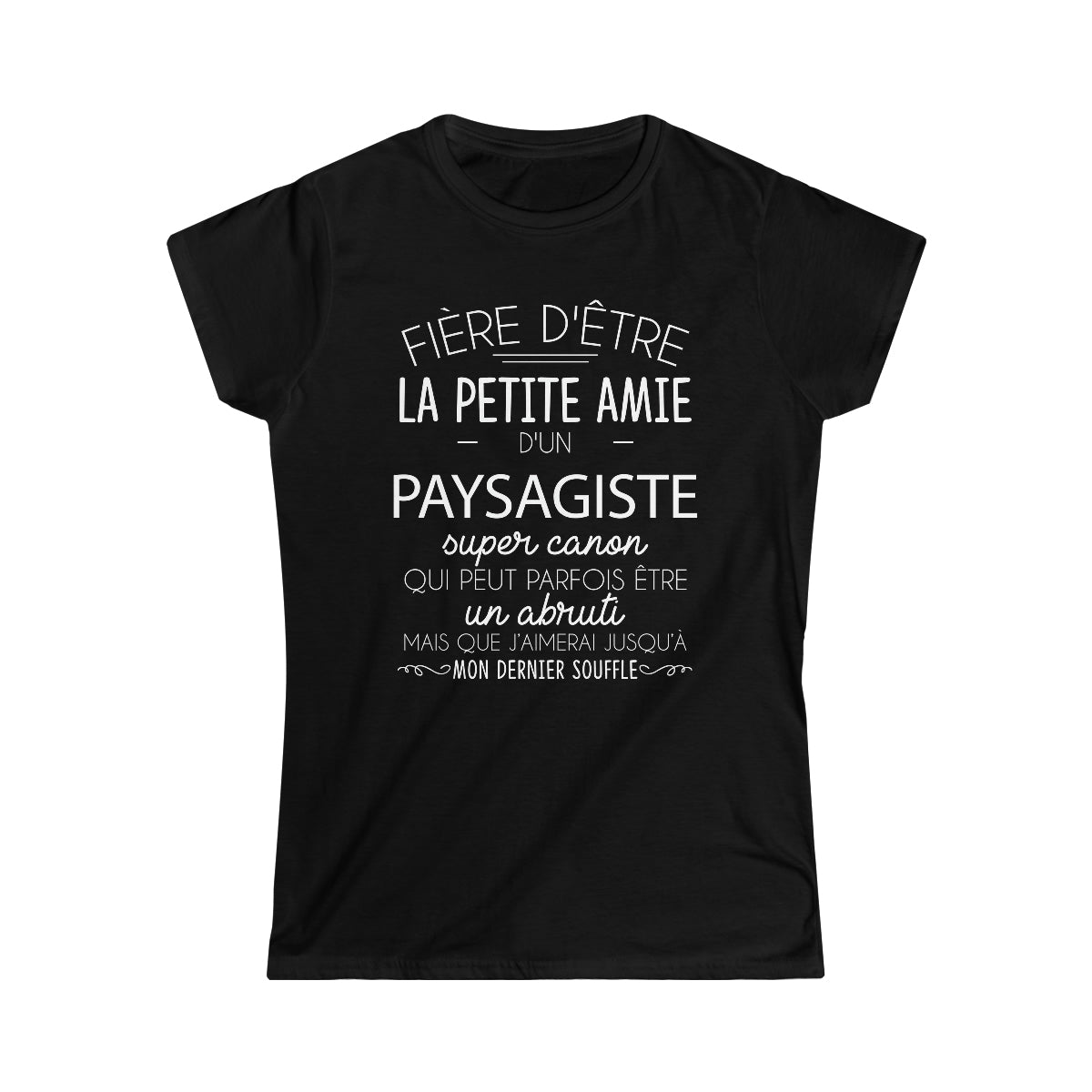 Petite amie d'un Paysagiste abruti