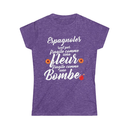 Espagnole sont pas fragile comme une fleur