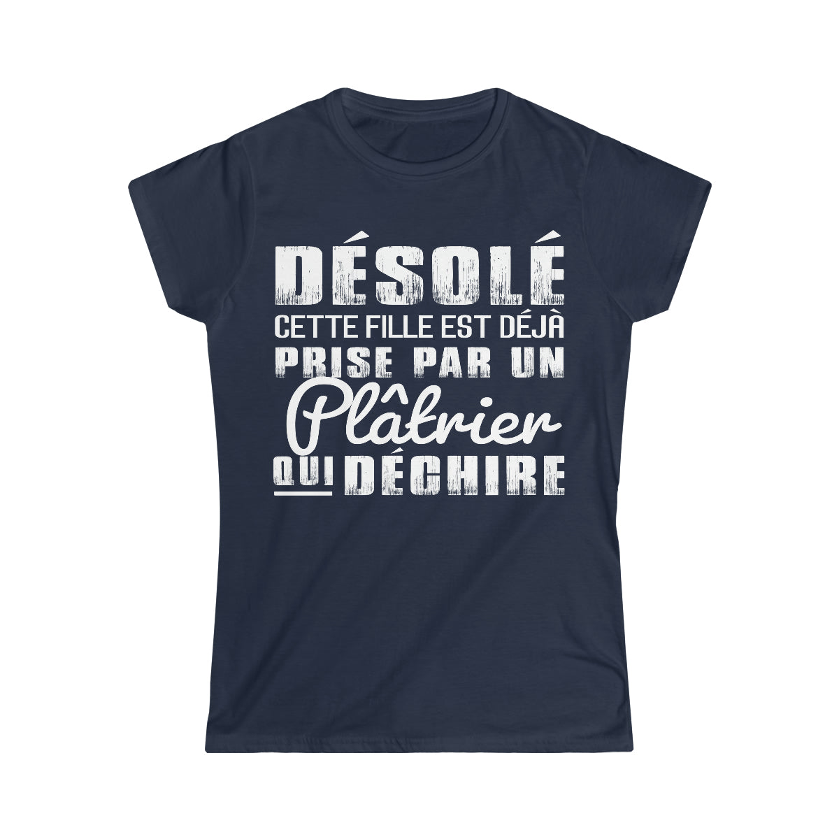 Prise par un Plâtrier qui déchire