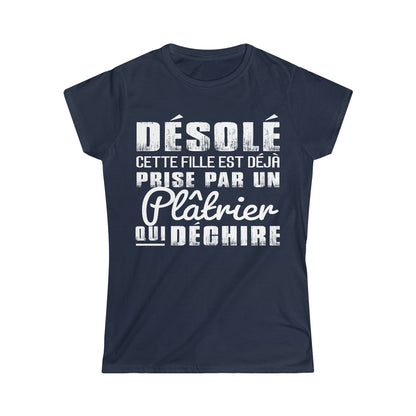 Prise par un Plâtrier qui déchire