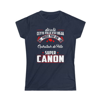 Prise par un Opérateur de Pelle super canon