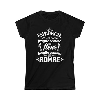 Espagnole sont pas fragile comme une fleur