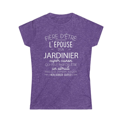 Épouse d'un Jardinier abruti