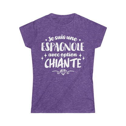 Je suis une Espagnole avec option chiante